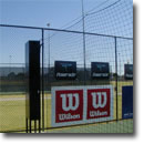 Retractable Tennis Court Divider